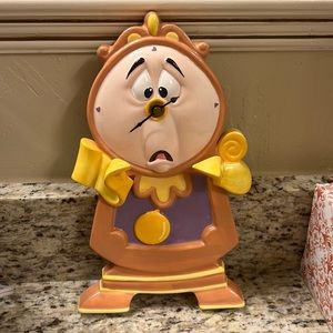 Disney Beauty and the Beast Cogsworth clock.
